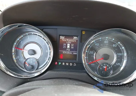 2012 Chrysler Town & Country Touring-L z USA, uszkodzony, nr VIN 2C4RC1CG9CR364201